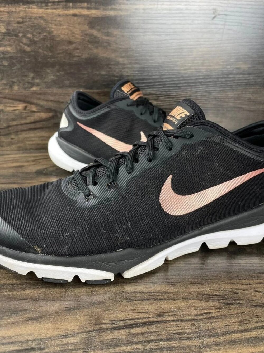 Nike Flex Supreme TR4 Running Black Sneakers Womens 11
